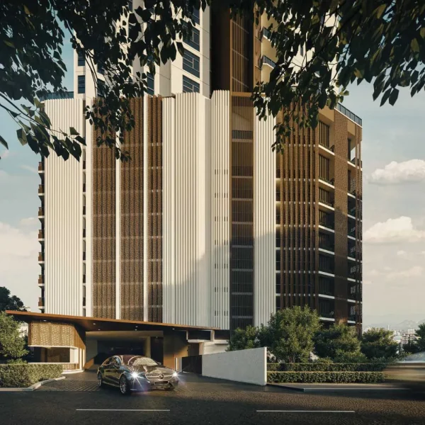 Cantonment Residence entrance